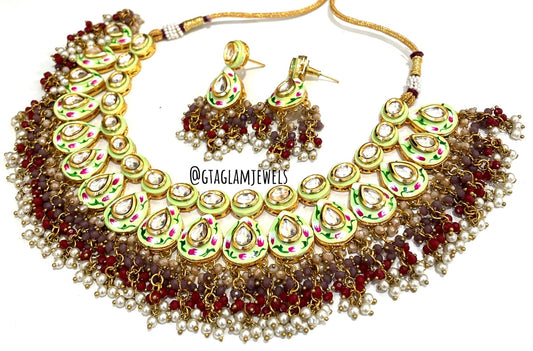 Meena Kundan Set image 0